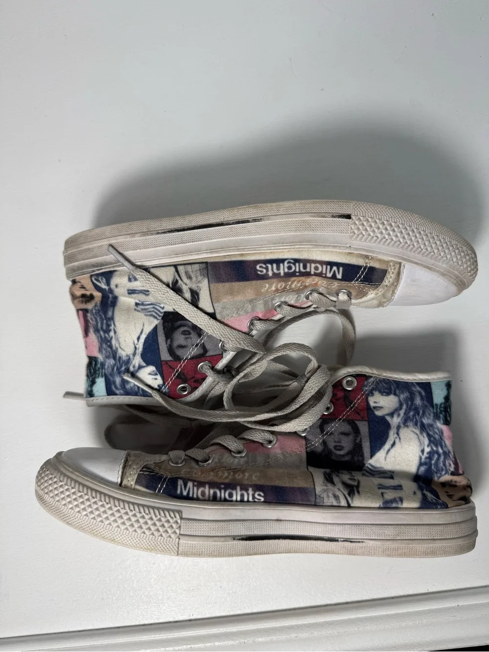 Taylor Swift Multicolor High-Top Sneakers